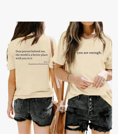 "You Are Enough" T-Shirt